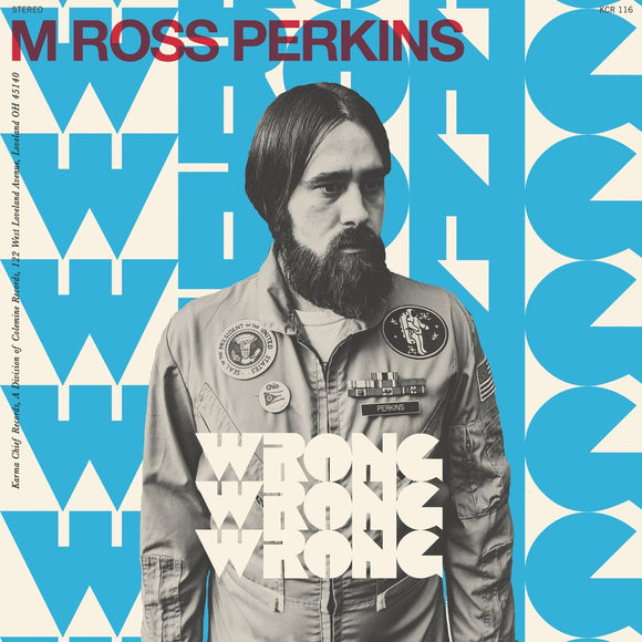 PERKINS, M. ROSS <BR><I> WRONG WRONG WRONG [Transparent Red Vinyl] 7