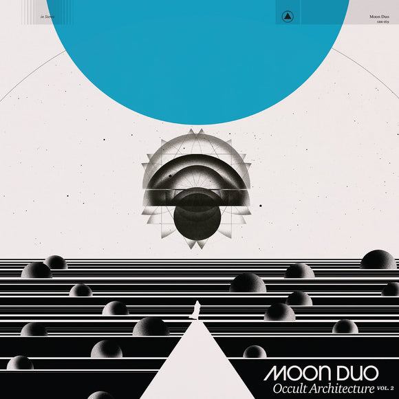 MOON DUO <BR><I> OCCULT ARCHITECTURE VOL. 2 [White & Blue Swirl Vinyl] LP</I>