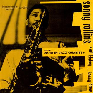 ROLLINS, SONNY <BR><I> SONNY ROLLINS WITH THE MODERN JAZZ QUARTET [Limited Blue Vinyl] LP</I>