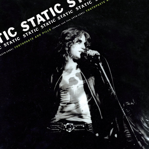 STATIC <BR><I> TOOTHPASTE AND PILLS:DEMOS & LIVE 1978-81 [Aquafresh Swirl Color Vinyl +7