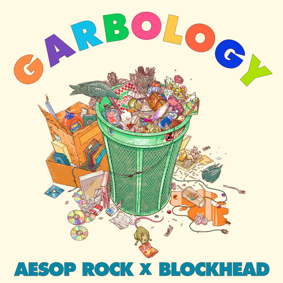 AESOP ROCK & BLOCKHEAD <BR><I> GARBOLOGY [Color Vinyl] 2LP</I><br><br>
