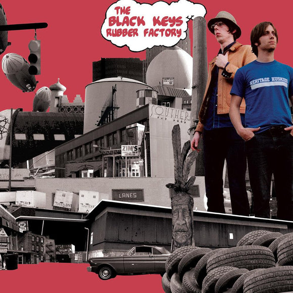 BLACK KEYS, THE - RUBBER FACTORY LP