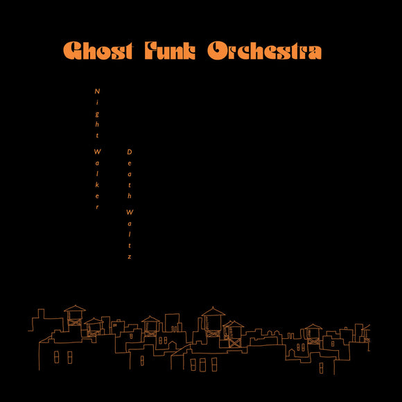 GHOST FUNK ORCHESTRA <BR><I> NIGHT WALKER / DEATH WALTZ [Indie Exclusive Opaque Red Vinyl] LP</I>