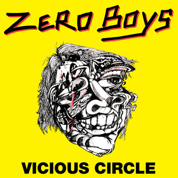 ZERO BOYS <BR><I> VICIOUS CIRCLE [Opaque Red Vinyl] LP</I>