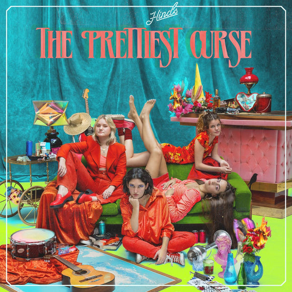 HINDS <BR><I> THE PRETTIEST CURSE [Indie Exclusive Red Vinyl] LP</I>