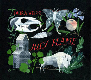 VEIRS, LAURA <BR><I> JULY FLAME [Limited Crystal Clear Vinyl] LP</I>