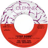 SURE FIRE SOUL ENSEMBLE, THE <BR><I> STEP DOWN / LA FACHADA [Clear Vinyl] 7"</I>
