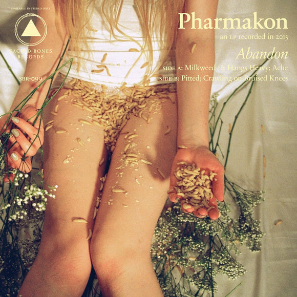 PHARMAKON <BR><I> ABANDON [Black White & Orange Starburst Vinyl] LP</I>
