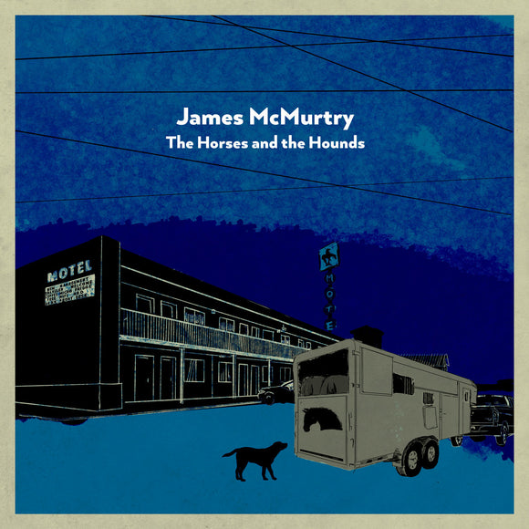 MCMURTRY, JAMES <BR><I> THE HORSE AND THE HOUNDS (Texas Edition) [Opaque Blue w/White & Blue Swirl Vinyl] LP</I>
