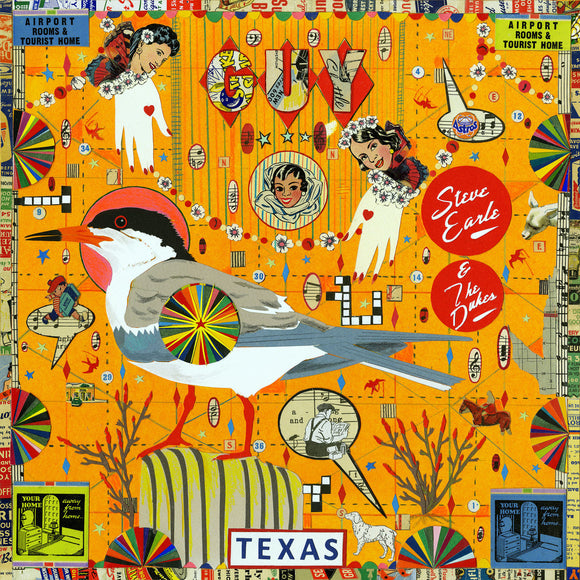 EARLE, STEVE & THE DUKES <BR><I> GUY [Red and Orange Swirl Vinyl] 2LP</I>