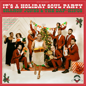 JONES, SHARON & THE DAP-KINGS - IT'S A HOLIDAY SOUL PARTY [Candy Cane Color Vinyl] LP