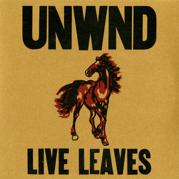 UNWOUND <BR><I> LIVE LEAVES [Autumn Red Vinyl] 2LP</I>