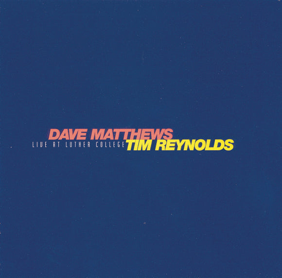 MATTHEWS, DAVE & TIM RENYOLDS <BR><I> LIVE AT LUTHER COLLEGE (BOX) 4LP