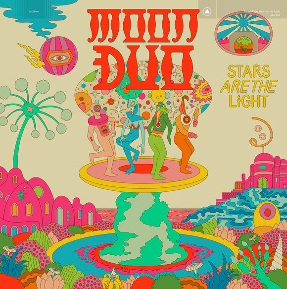 MOON DUO <BR><I> STARS ARE THE LIGHT [Neon Pink Vinyl] LP</I>